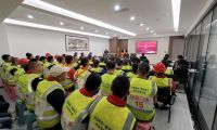 2023全國建筑門窗安裝工職業(yè)技能大賽第三場(chǎng)，在四川新新門業(yè)舉行
