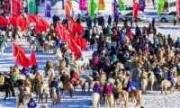 助民增收，馬力十足 2024錫林郭勒冬季蒙古馬超級聯賽總決賽燃情開賽