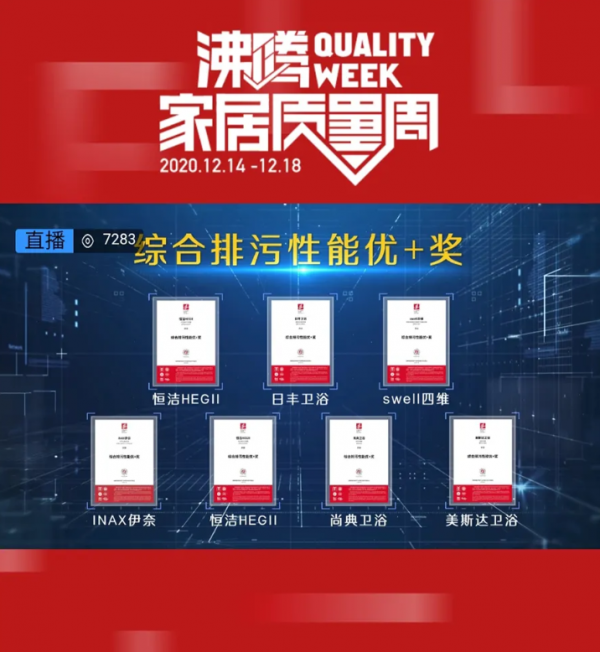 四大亮點(diǎn)無可挑剔，日豐衛(wèi)浴喜獲“沸騰杯”質(zhì)量獎(jiǎng)實(shí)至名歸！
