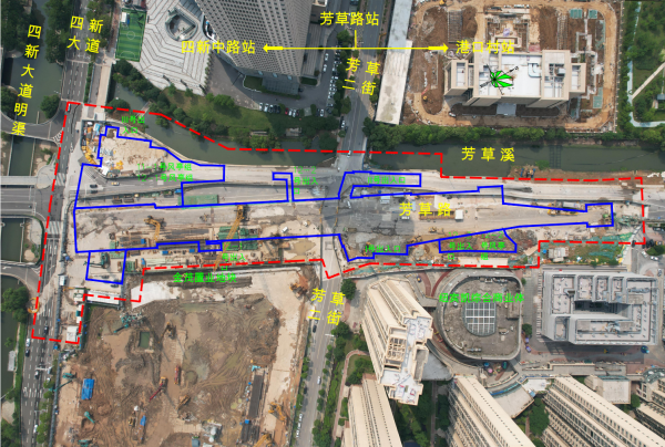 抓住每年僅兩次停電機會，12號線地鐵站建設又有新進展