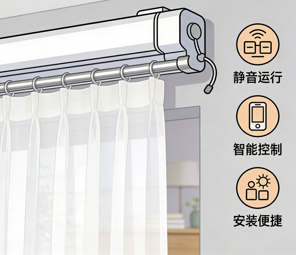 2026智能電動(dòng)窗簾品牌全面測(cè)評(píng)：電機(jī)性能 、智能控制對(duì)比大全！