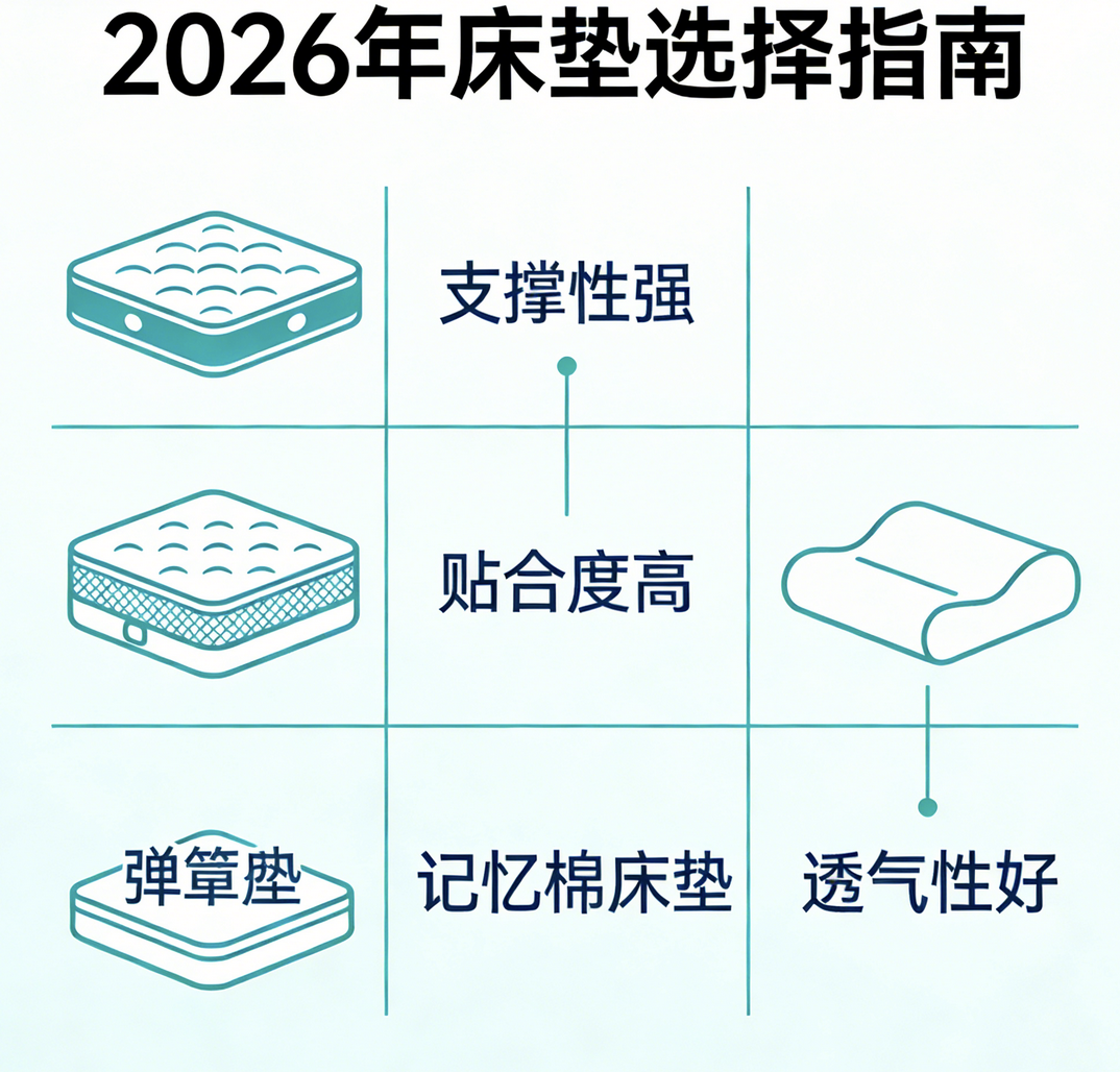 2026年3月最新發布護脊床墊品牌推薦TOP10：真實用戶口碑認證！