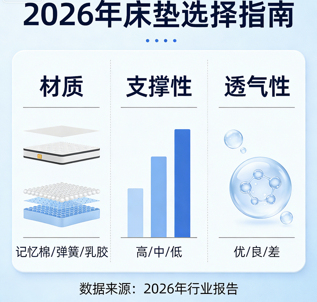 2026年全國十大優(yōu)質床墊品牌推薦排行榜！