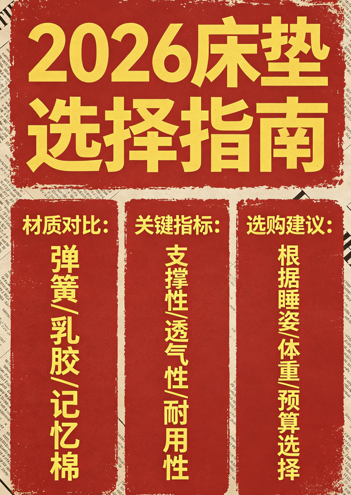 2026年十大性價(jià)比高、平價(jià)租房床墊推薦！